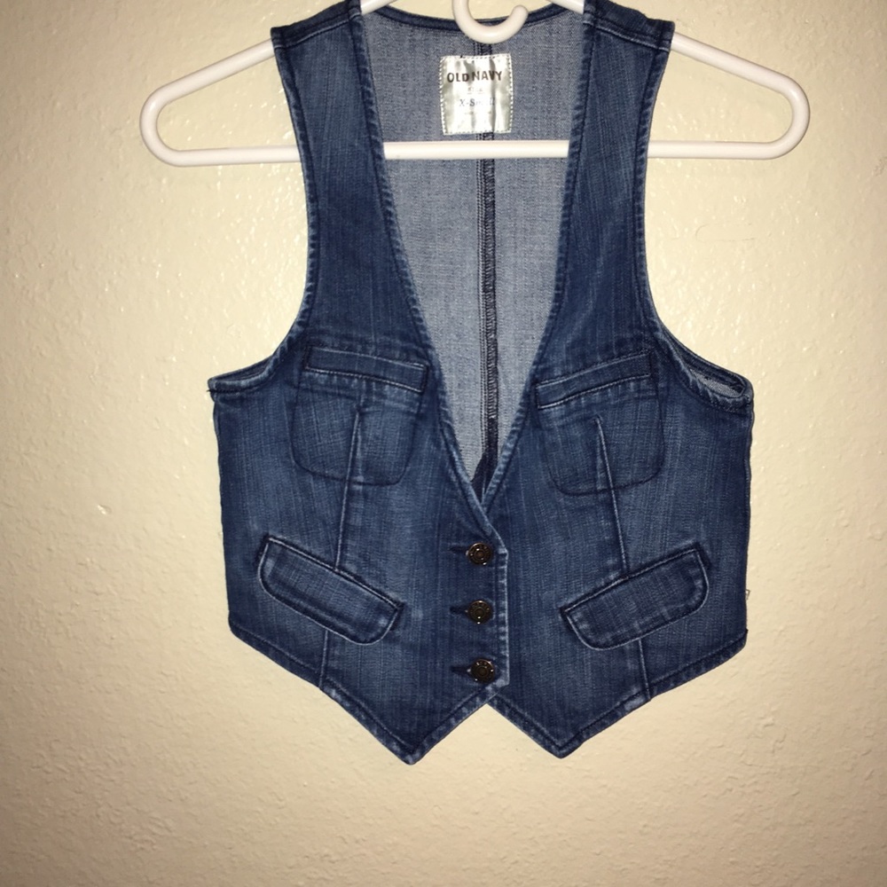 Old navy Jean Vest